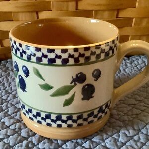 Rare Nicholas Mosse Pottery Ireland Blueberry Large Mug
